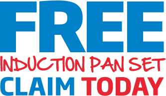 Free Induction Pan Set - Claim Today
